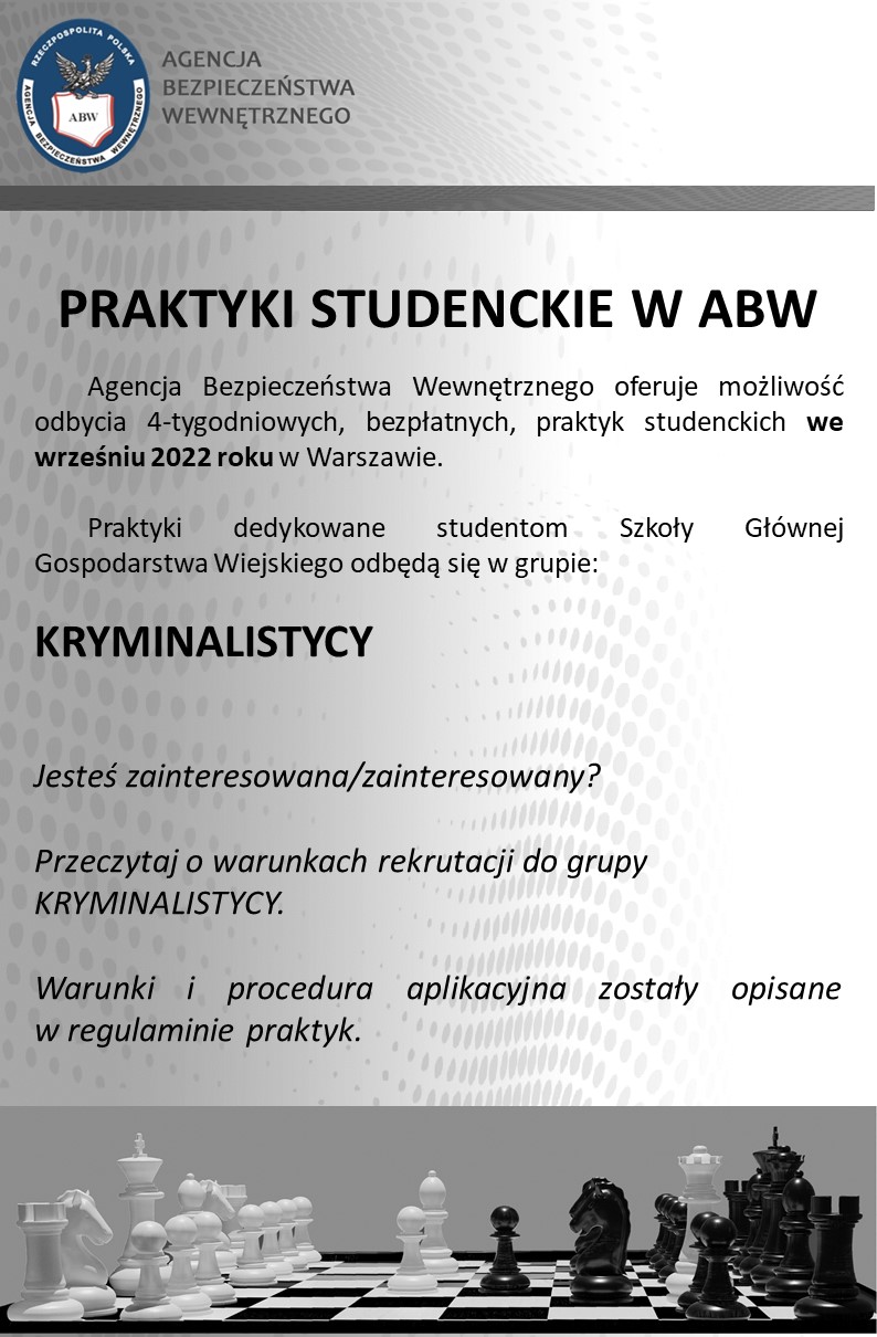 Praktyki w ABW
