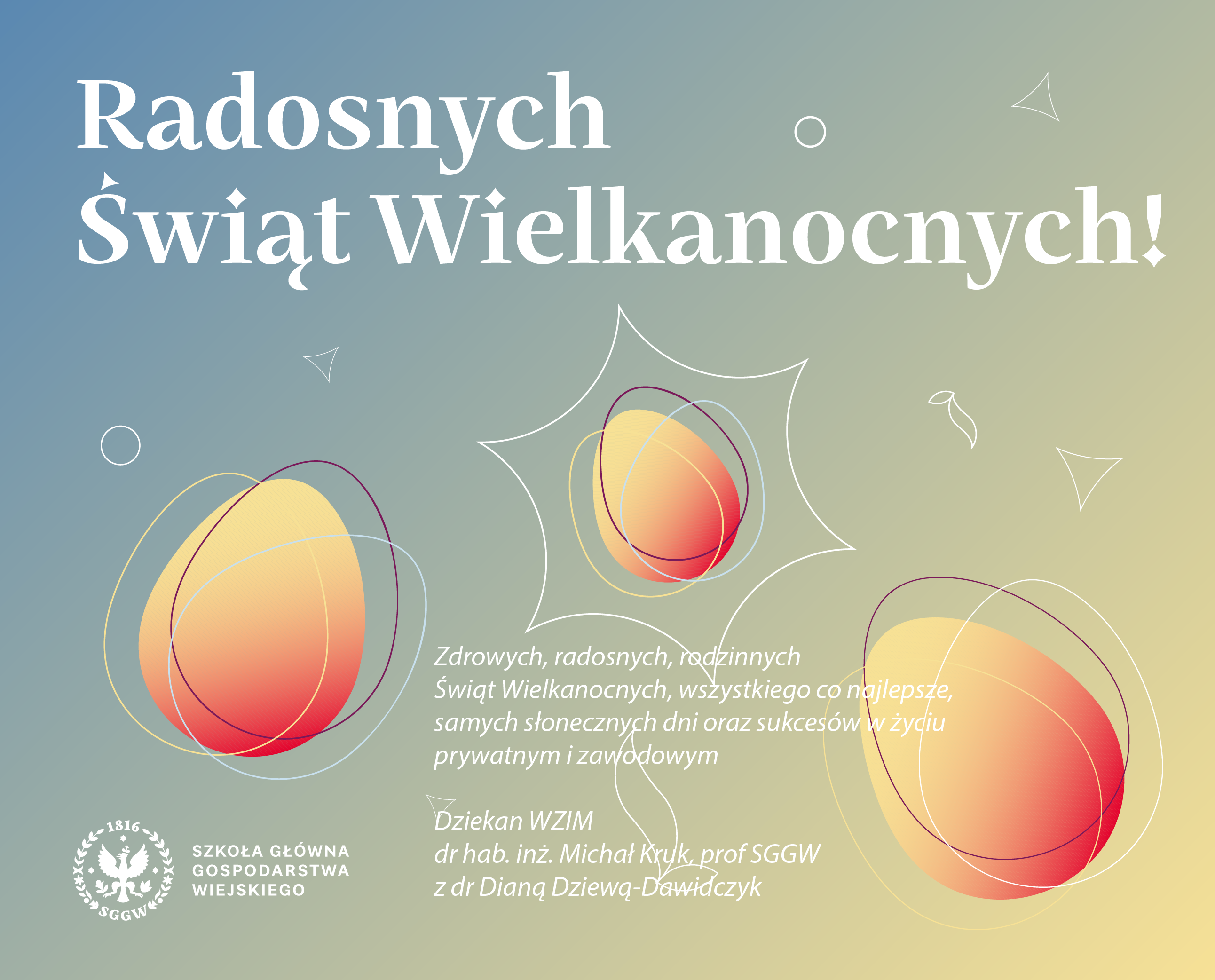 Radosnych Świąt Wielkanocnych!