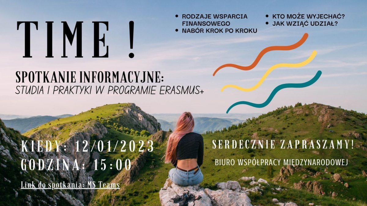 Spotkanie informacyjne Erasmus+