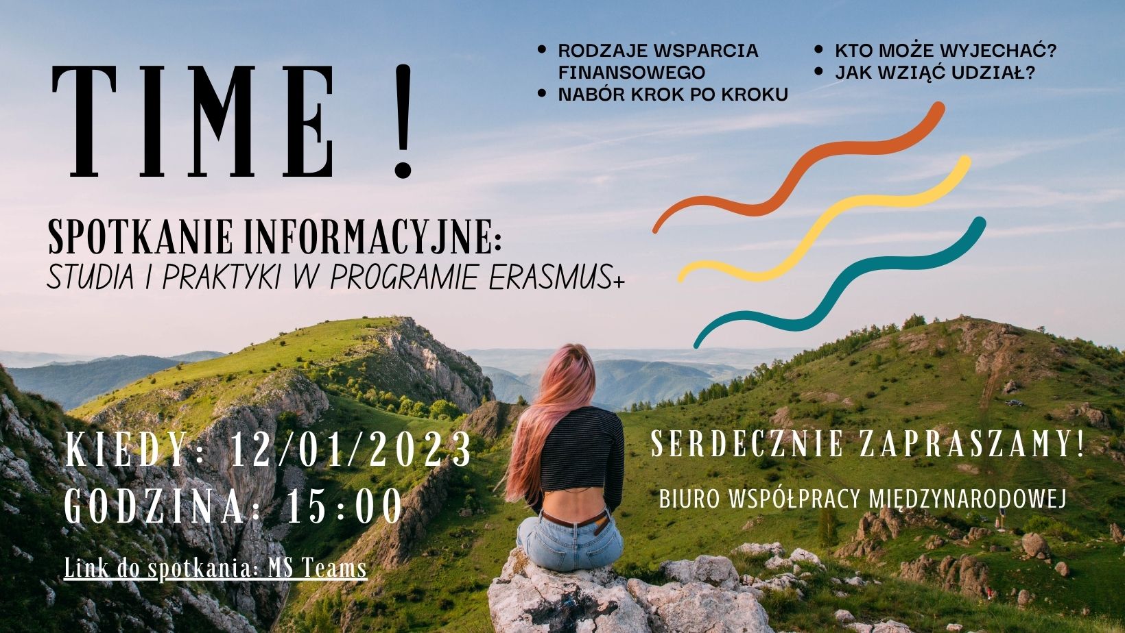 Spotkanie informacyjne Erasmus+